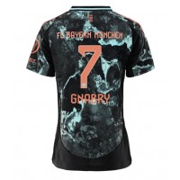 Maglia Calcio Bayern Munich Serge Gnabry #7 Seconda Divisa Donna 2024-25 Manica Corta